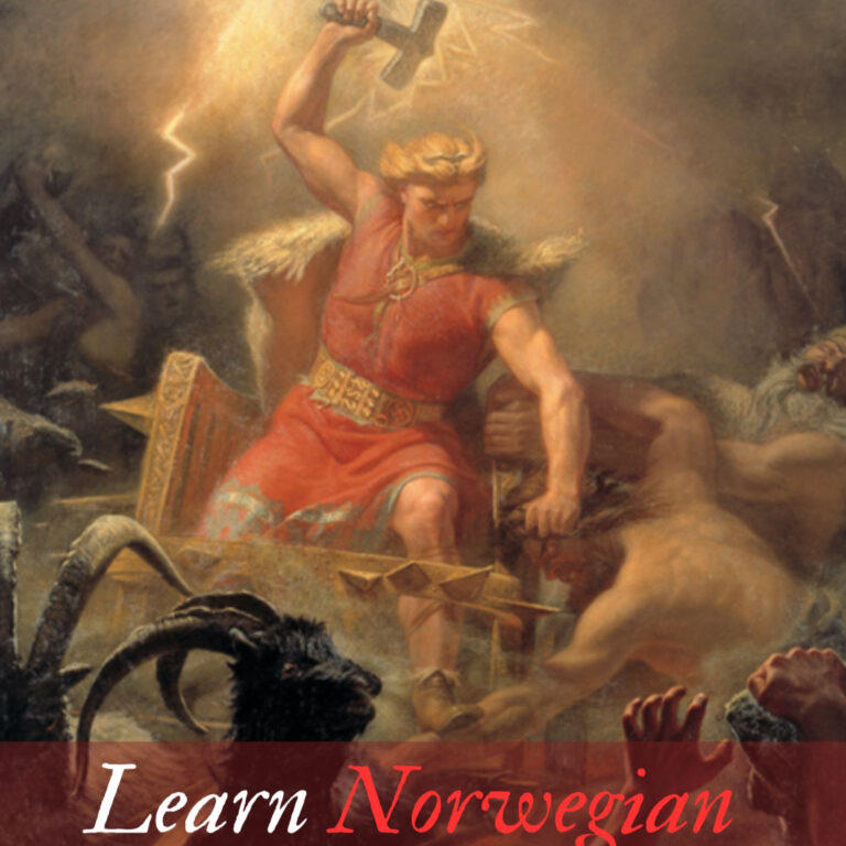 Thor Fishes the Midgard Serpent – Learn Norwegian with Norse Mythology